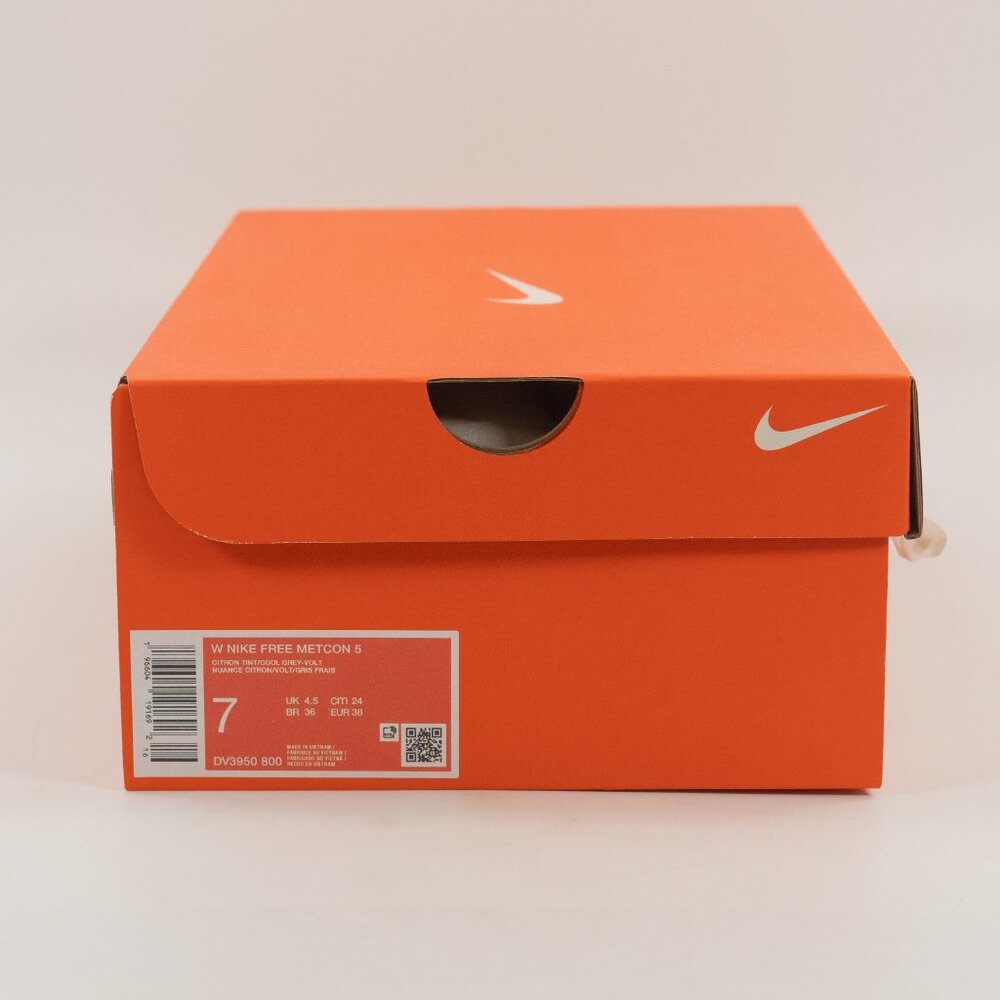 Nike Women's Free Metcon 5 'Citron Tint Volt' DV3950-800 Gym Training Multi Size - Picture 10 of 16